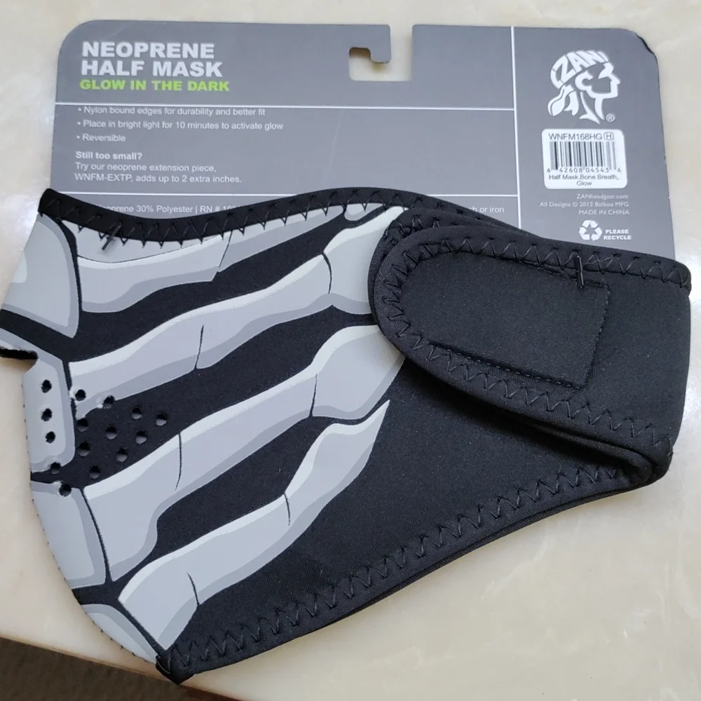 💀Zanhead Gear Neoprene Half Mask